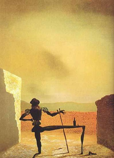 salvadore dali The Ghost of Vermeer of Delft Which Can Be Used As a Table